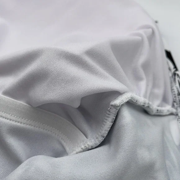 Aqua Couture Black & White Curvy Bathing Suit Adjustable Straps Swimsuit - 3X - Picture 8 of 14